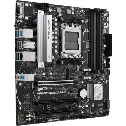 Tarjeta Madre ASUS PRIME B650M-A II-CSM AM5 4x DDR5 2x M.2 PCIe 5.0 USB-C Micro ATX 