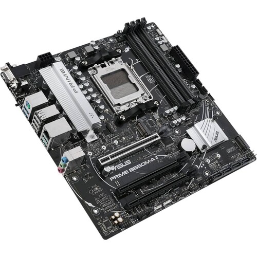 Tarjeta Madre ASUS PRIME B650M-A II-CSM AM5 4x DDR5 2x M.2 PCIe 5.0 USB-C Micro ATX 