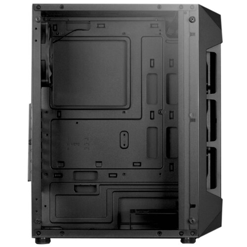 Gabinete Gamer GAMDIAS AURA GC1 ATX 4 Fan Cristal templado 
