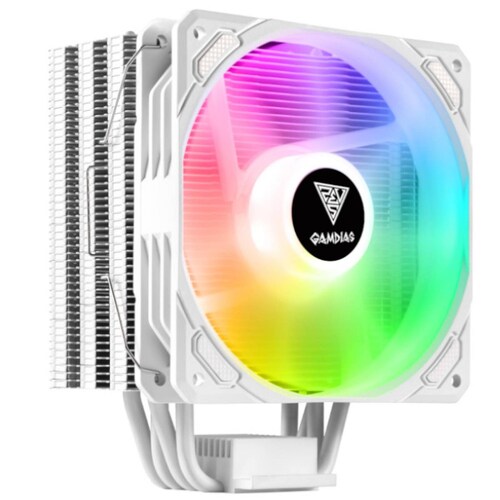 Disipador Gamer GAMDIAS BOREAS E1-410 WH Intel AMD 120mm ARGB 