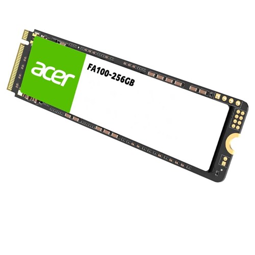 Unidad de Estado Solido SSD M.2 256GB ACER FA100 NVMe PCIe 3.0 3300/2700 MB/s BL.9BWWA.118 