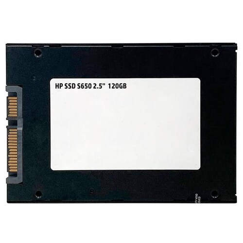 Unidad de Estado Solido SSD 2.5 120GB HP S650 SATA III 560/490 MB/s 345M7AA##ABB 