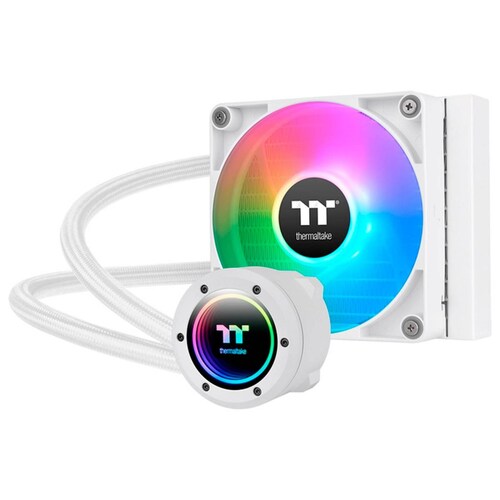 Enfriamiento Liquido THERMALTAKE TH120 V2 ARGB Sync 120mm AM5 LGA 1700 CL-W363-PL12SW-A 