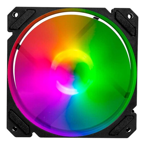 Ventilador Gamer BALAM RUSH EOLOX BLAZE EX70W 120mm RGB 1200RPM Blanco BR-938051 