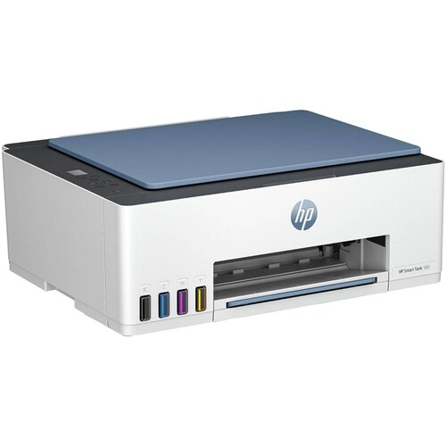 Multifuncional HP Smart Tank 585 Tinta Continua Color Inalambrica USB 1F3Y4A 