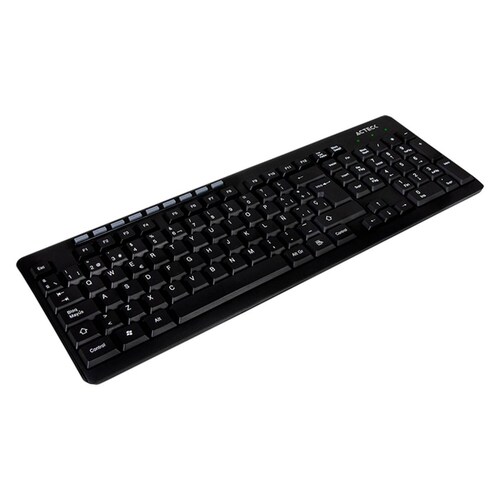 Teclado ACTECK INSPIRE TI215 Inalambrico USB Clasico Negro AC-913973 