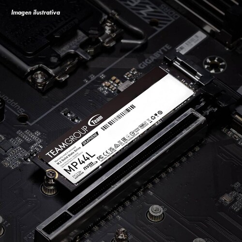 Unidad de Estado Solido SSD M.2 1TB TEAMGROUP MP44L NVMe PCIe 4.0 5000/4500 MB/s TM8FPK001T0C101 