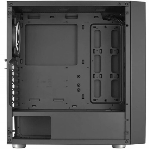 Gabinete Gamer AEROCOOL SKRIBBLE ATX 3 Fan Cristal Templado Negro SKRIBBLE-G-BK-V1 