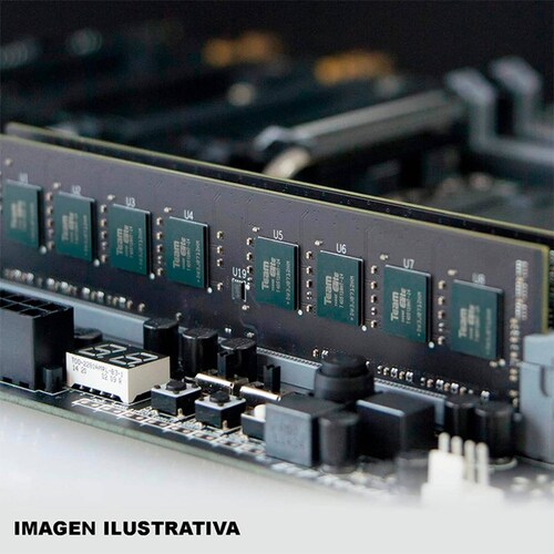 Memoria RAM DDR4 8GB 3200MHz TEAMGROUP ELITE Negro TED48G3200C2202 