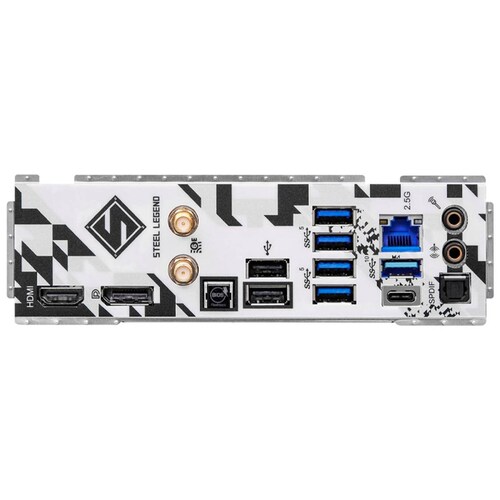 Tarjeta Madre ASROCK B650E STEEL LEGEND WIFI AM5 4x DDR5 3x M.2 PCIe 5.0 USB-C WIFI 6E BT 5.2 ATX 