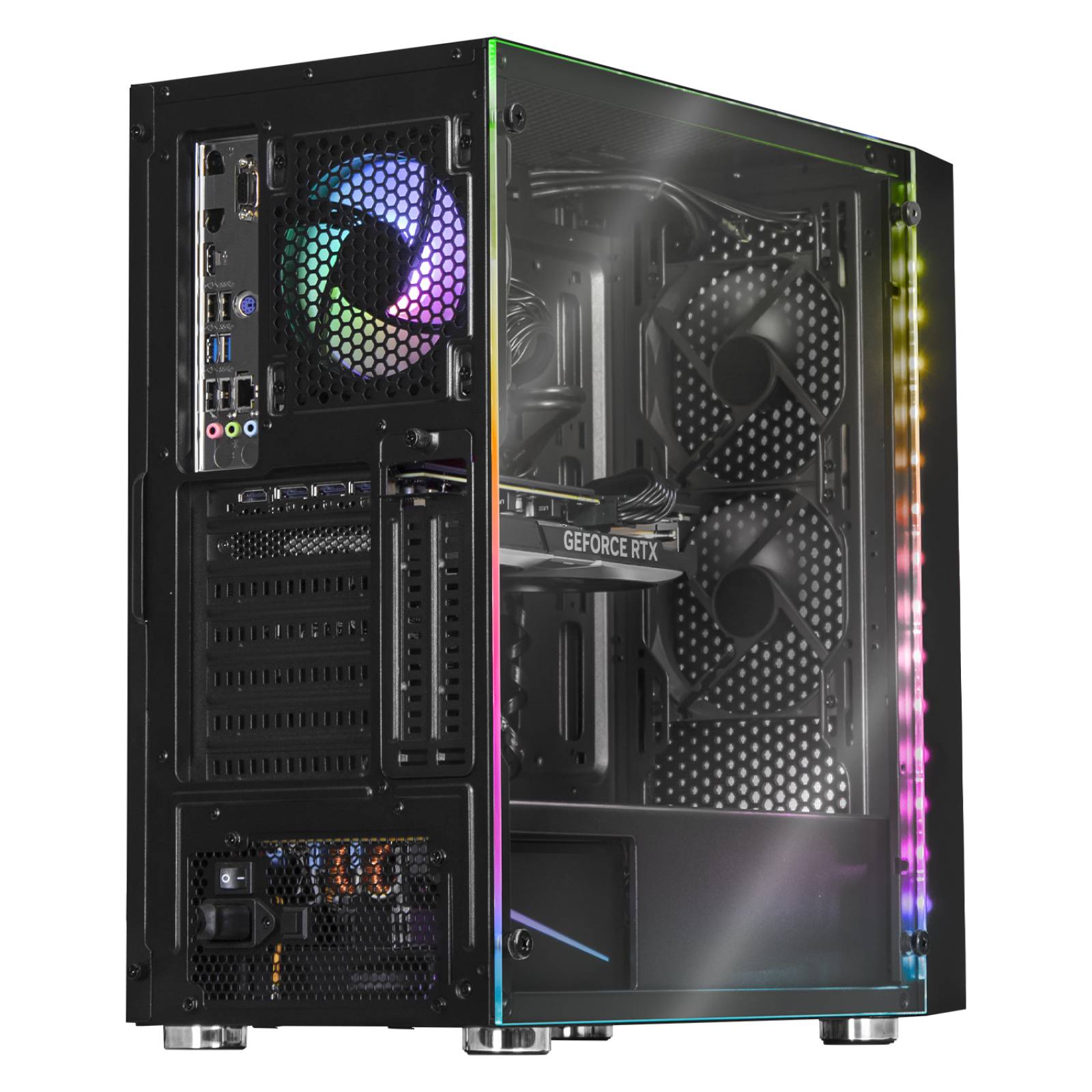 Xtreme PC Gaming Geforce RTX 4070 Intel Core I7 12700F 32GB SSD 1TB 3TB ...