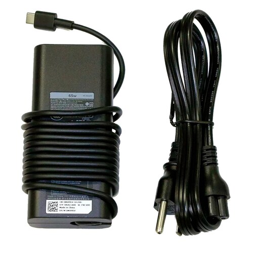 Cargador Laptop DELL Universal Tipo C Slim 65W 1M Original 492-BDLW 