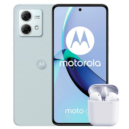 Celular MOTOROLA Moto G84 5G 12GB 256GB 6.5" FHD+ 120 Hz 50 MP Azul Marshmallow + Audifonos 