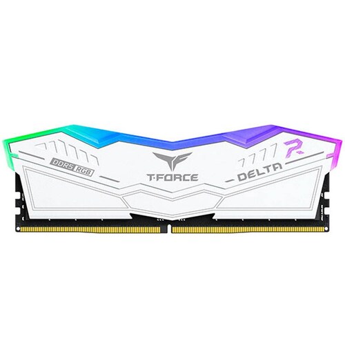 Memoria RAM DDR5 16GB 5200MT/s TEAMGROUP T-FORCE DELTA TUF GAMING ALLIANCE RGB FF4D516G5200HC40C01 