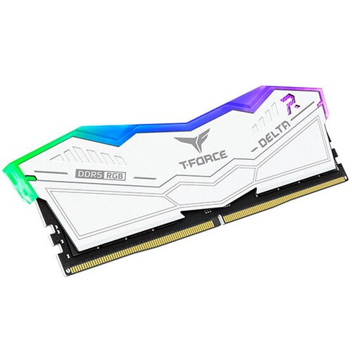 Memoria RAM DDR5 16GB 5200MT/s TEAMGROUP T-FORCE DELTA TUF GAMING ALLIANCE RGB FF4D516G5200HC40C01 