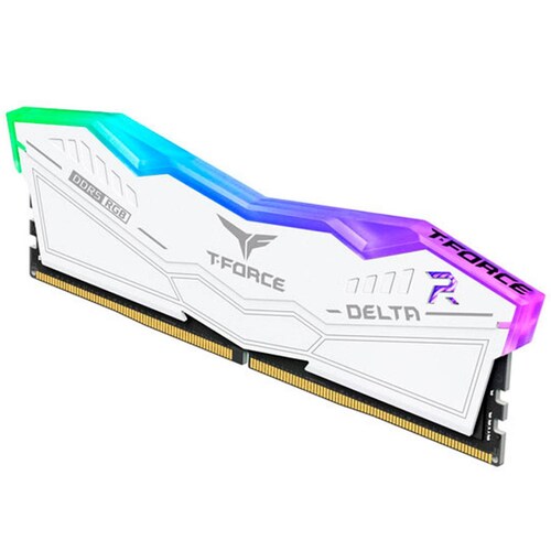 Memoria RAM DDR5 16GB 5200MT/s TEAMGROUP T-FORCE DELTA TUF GAMING ALLIANCE RGB FF4D516G5200HC40C01 