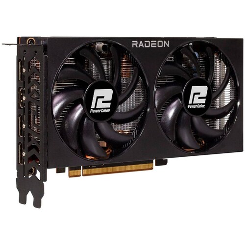 Tarjeta de Video POWER COLOR FIGHTER Radeon RX 7600 8GB GDDR6 RX7600 8G-F 