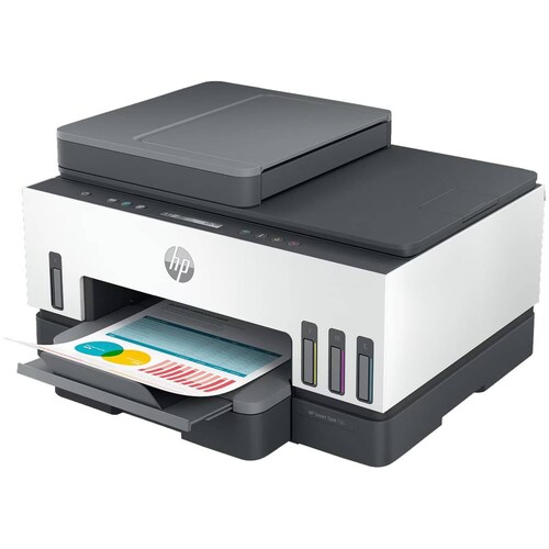 Multifuncional HP Smart Tank 750 Tinta Continua Color Inalambrica RJ45 USB 6UU47A Reacondicionada 