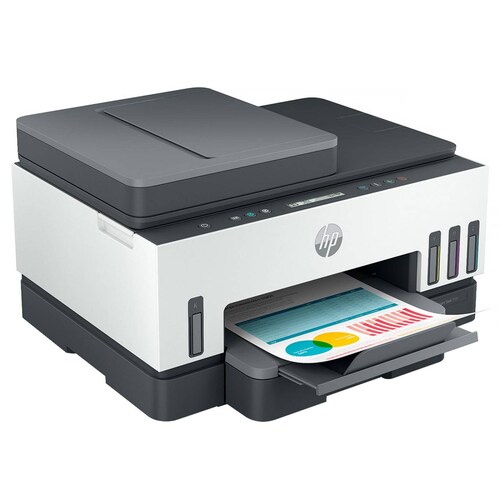 Multifuncional HP Smart Tank 750 Tinta Continua Color Inalambrica RJ45 USB 6UU47A Reacondicionada 