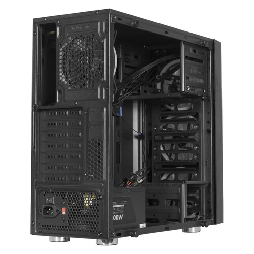 Gabinete Gamer XTREME PC GAMING LHYTOS GSX1000 ATX Fuente 600W 4 Fan Cristal Templado ARGB 