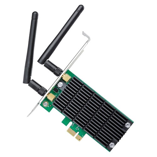 Tarjeta de Red TP-LINK Archer T4E PCIe Wi-Fi AC1200 Doble Banda 1200Mbps 802.11ac 