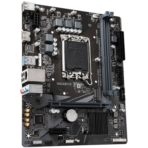 Tarjeta Madre GIGABYTE H610M K DDR4 LGA1700 2x DDR4 1x M.2 PCIe 3.0 Micro ATX 