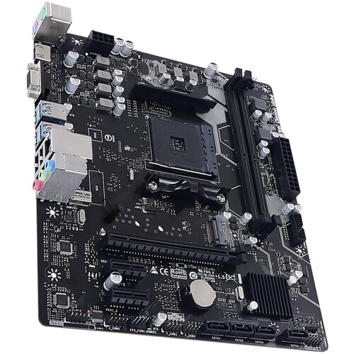 Tarjeta Madre BIOSTAR A520MH 3.0 AM4 2x DDR4 1x M.2 PCIe 3.0 Micro ATX 