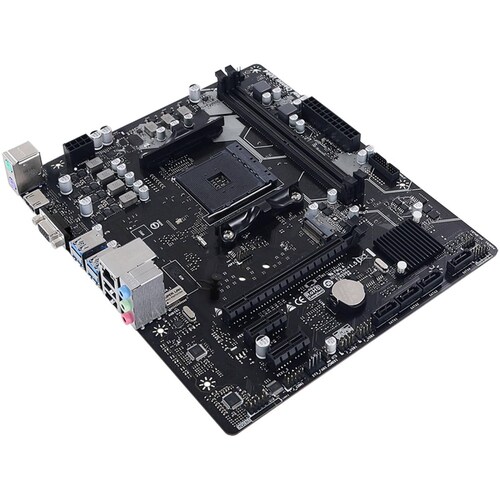Tarjeta Madre BIOSTAR A520MH 3.0 AM4 2x DDR4 1x M.2 PCIe 3.0 Micro ATX 