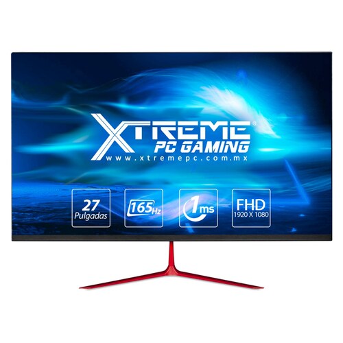 Xtreme PC Gaming Geforce RTX 3060 AMD Ryzen 5 5600X 16GB SSD 500GB 2TB Monitor 27 165Hz WIFI Black 