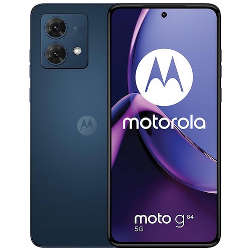 Motorola g84, 12/256 GB, Pantalla 6.5 pOLED, Sistema de cámara de 50MP,  iOS, Audio Dolby Atmos®, Android 13, batería 5000 mAh, Snapdragon® 695,  Dual SIM, Gris, (Versión ES/PT) : : Electrónica