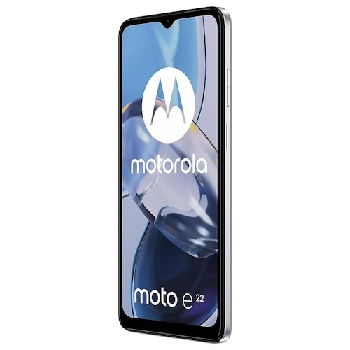 Celular MOTOROLA Moto E22 4GB 128GB 6.5 HD+ LCD 90Hz Doble Camara 16MP Blanco Internacional 