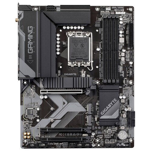 Tarjeta Madre GIGABYTE B760 GAMING X AX LGA 1700 4x DDR5 2x M.2 PCIe 4.0 USB-C WIFI 6E BT 5.3 ATX 