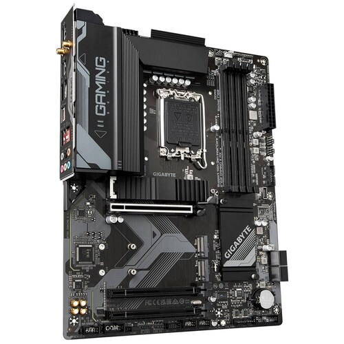 Tarjeta Madre GIGABYTE B760 GAMING X AX LGA 1700 4x DDR5 2x M.2 PCIe 4.0 USB-C WIFI 6E BT 5.3 ATX 