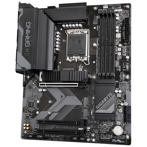 Tarjeta Madre GIGABYTE B760 GAMING X AX LGA 1700 4x DDR5 2x M.2 PCIe 4.0 USB-C WIFI 6E BT 5.3 ATX 