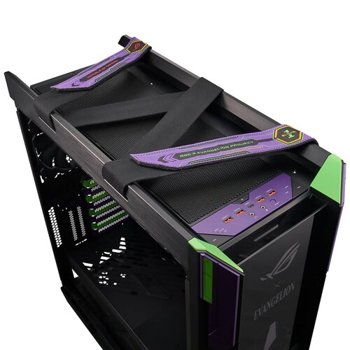 Gabinete Gamer ASUS ROG Strix Helios EVA Edition E-ATX Media Torre Cristal Templado USB-C RGB GX601 Reacondicionado 