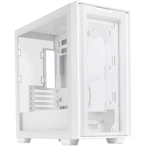Gabinete ASUS A21 Case Micro ATX Mini Torre Cristal Templado Blanco 90DC00H3-B08000 