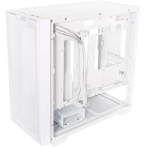 Gabinete ASUS A21 Case Micro ATX Mini Torre Cristal Templado Blanco 90DC00H3-B08000 