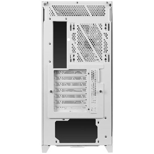 Gabinete Gamer MSI MPG GUNGNIR 300R AIRFLOW WHITE E-ATX Media Torre 4 Fan Cristal Templado USB-C ARGB Blanco 