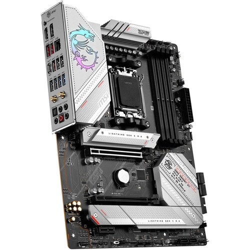 Tarjeta Madre MSI MPG B650 EDGE WIFI AMD AM5 4x DDR5 3x M.2 PCIe 5.0 USB-C WIFI 6E BT 5.3 ATX 