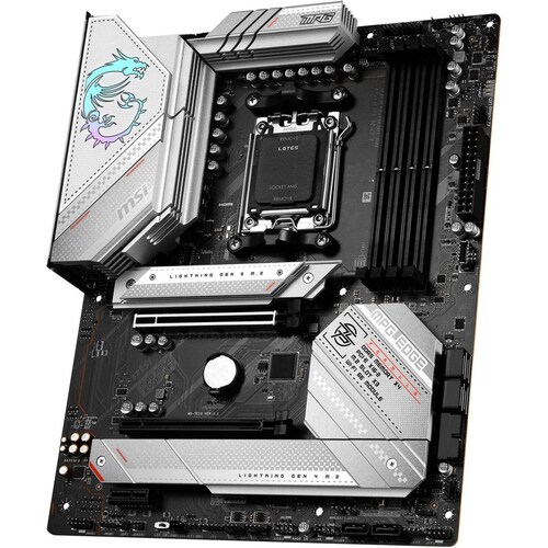Tarjeta Madre MSI MPG B650 EDGE WIFI AMD AM5 4x DDR5 3x M.2 PCIe 5.0 USB-C WIFI 6E BT 5.3 ATX 