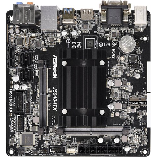 Tarjeta Madre ASROCK J5040-ITX Pentium J5040 2x DDR4 PCIe 2.0 Mini ITX 