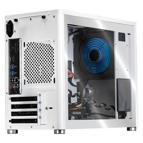 Xtreme PC Gaming AMD Radeon RX 6500 XT Ryzen 5 5600X 16GB SSD 250GB 2TB WIFI Eris White 