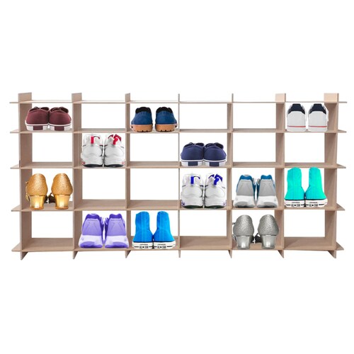 ORGANIZADOR ZAPATOS RACK ZAPATERA 30 PARES VINTAGE MODERNA