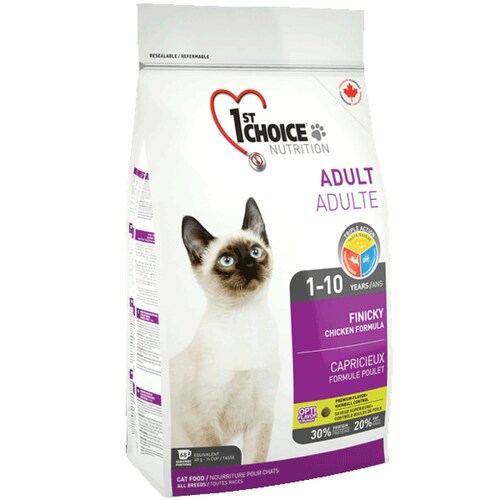 1st Choice Alimento para Gato Adulto Caprichoso formula de pollo 350 gr