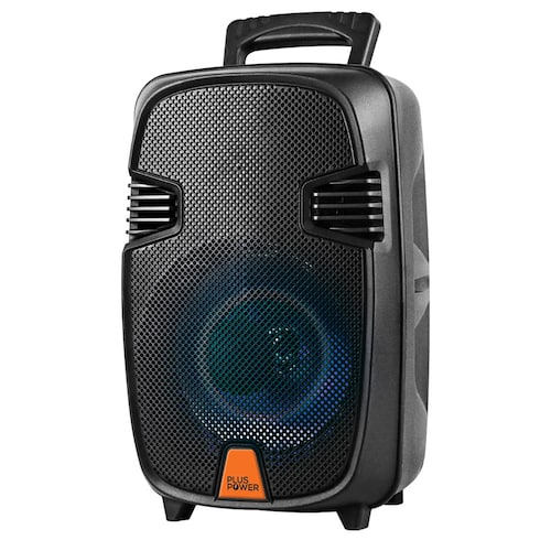 BOCINA PLUS POWER PP-BAF8P PORTATIL CON BLUETOOTH NEGRA.