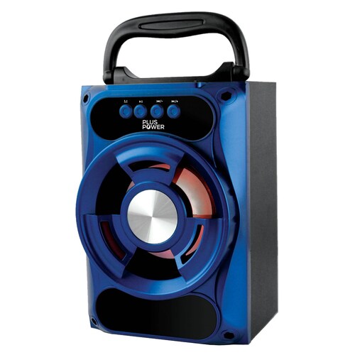 Altavoz Bluetooth con microfono Party Azul con USB AUX y SD