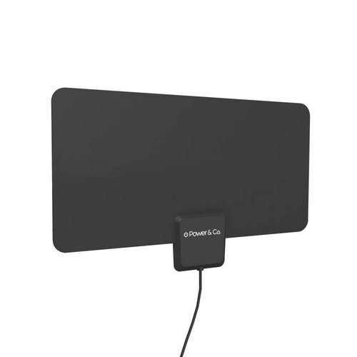 Antena Televisión Digital Alta Definición HD Interior Portátil Delgada 
