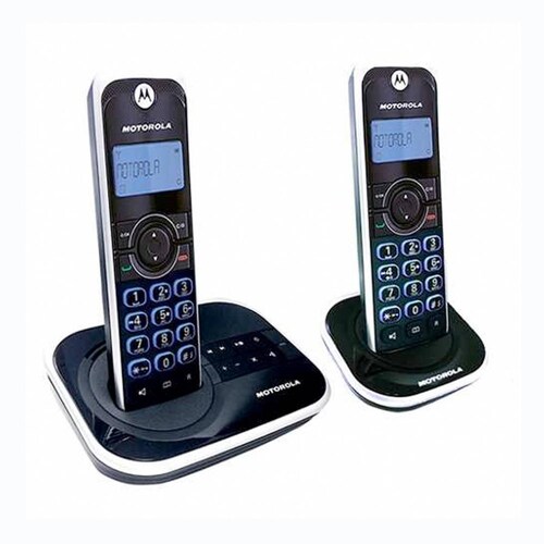 Teléfono Inalámbrico Motorola Gate4500ce-2 Blanco Y Negro 