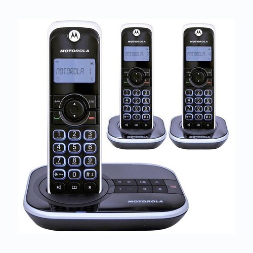 Teléfono Inalámbrico Motorola Gate4500 Con 3 E Identificador 