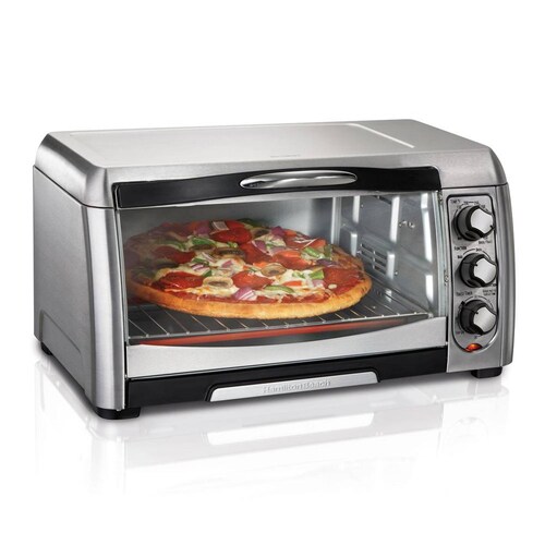Horno Tostador Convección Hamilton Beach 31333 6 Rebanadas 